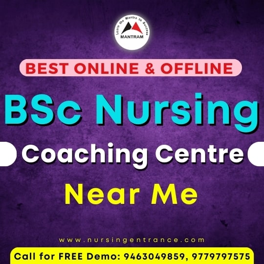 bsc nursing coaching centre near me
