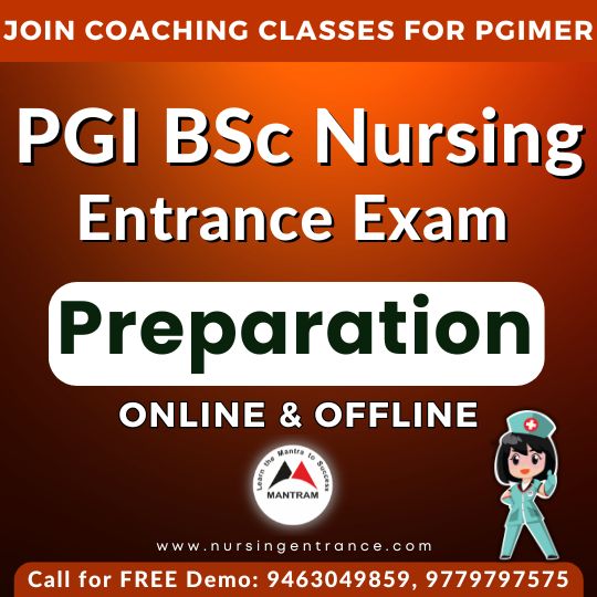 Best Online PGI BSc Nursing Coaching