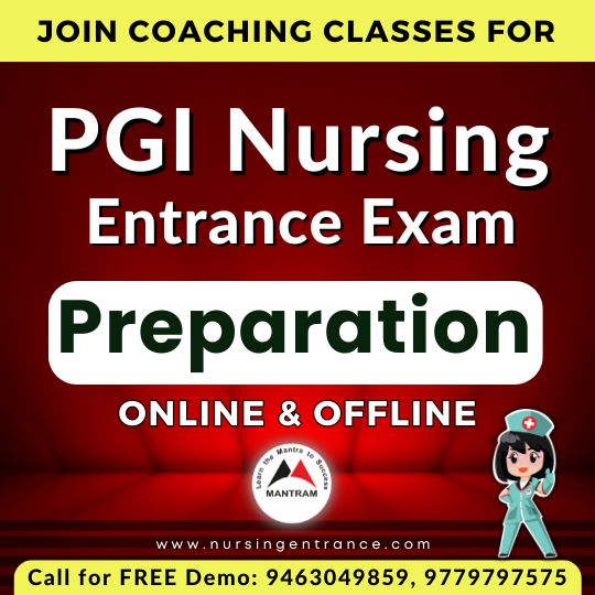 Best Online PGI Nursing Entrance Classes