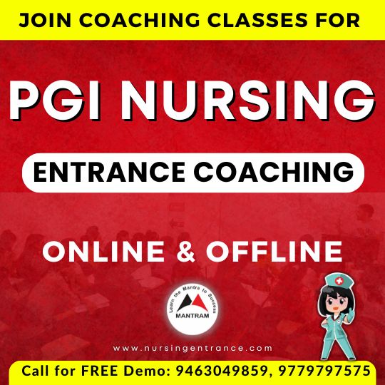 Nursing Entrance Coaching For PGI