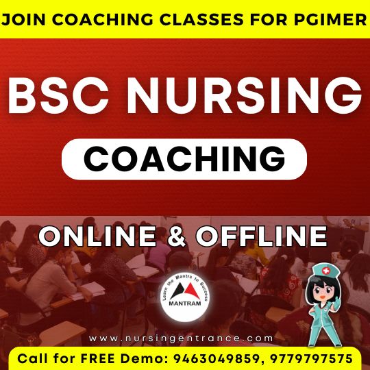 PGI BSc Nursing Coaching Near Me