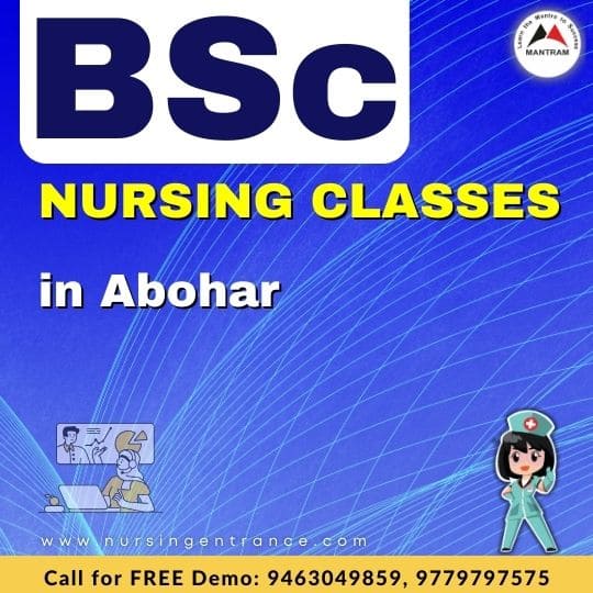 BSc Nursing Classes in Abohar