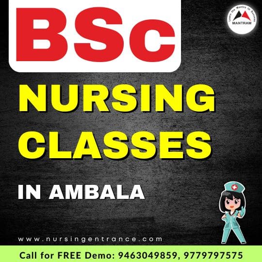 BSc Nursing Classes in Ambala