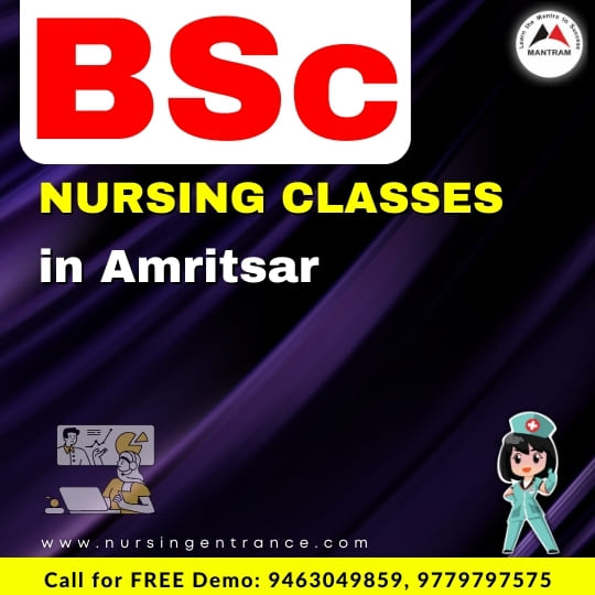 BSc Nursing Classes in Amritsar