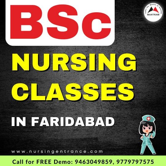 BSc Nursing Classes in Faridabad