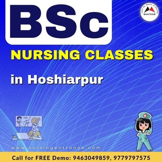 BSc Nursing Classes in Hoshiarpur