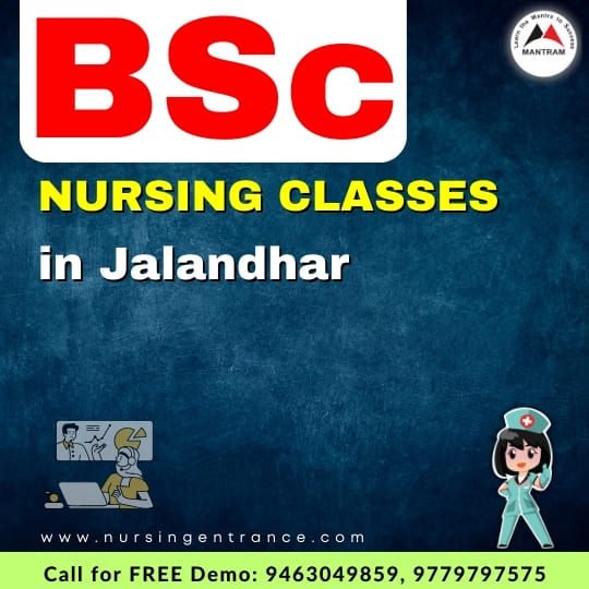 BSc Nursing Classes in Jalandhar