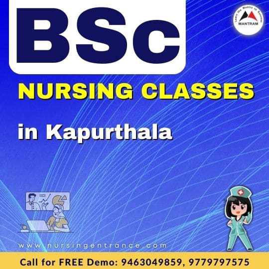 BSc Nursing Classes in Kapurthala