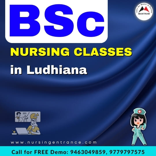 BSc Nursing Classes in Ludhiana