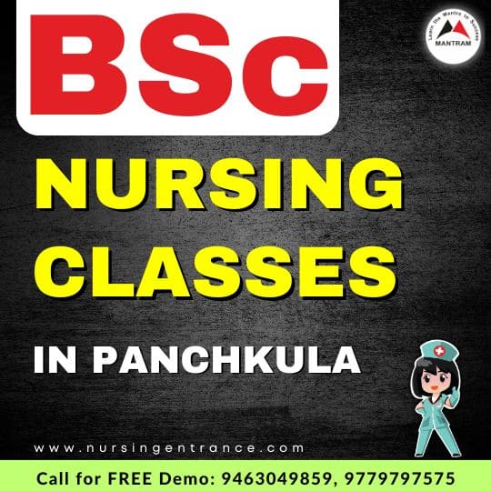 BSc Nursing Classes in Panchkula
