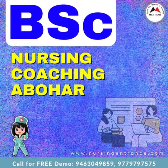BSc Nursing Coaching Abohar