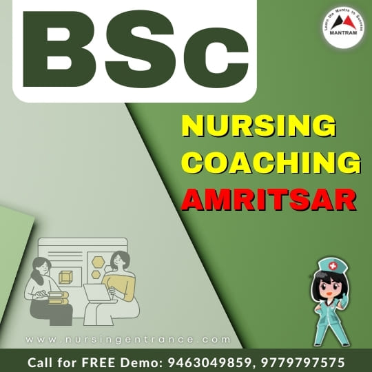 BSc Nursing Coaching Amritsar