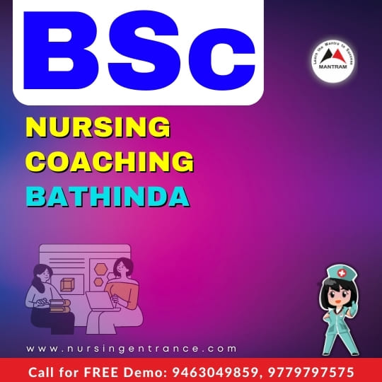 BSc Nursing Coaching Bathinda