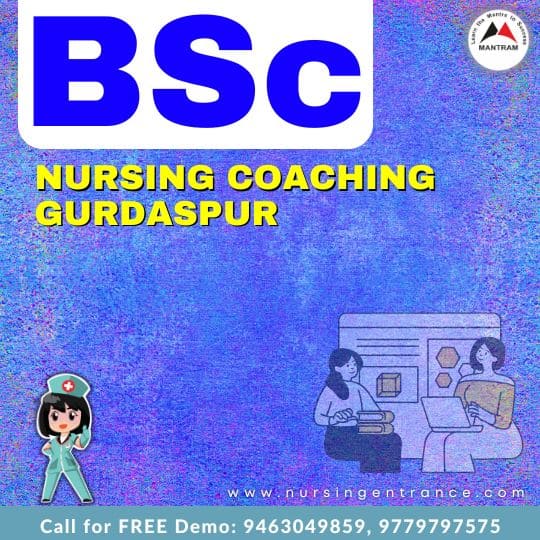 BSc Nursing Coaching Gurdaspur