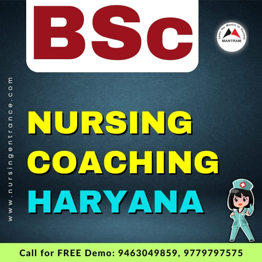 BSc Nursing Coaching Haryana
