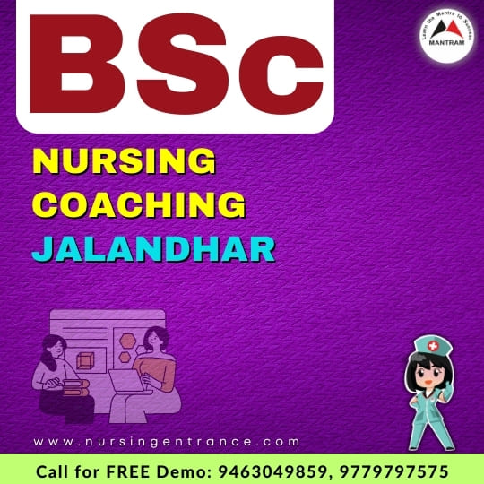 BSc Nursing Coaching Jalandhar