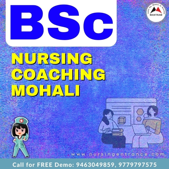 BSc Nursing Coaching Mohali