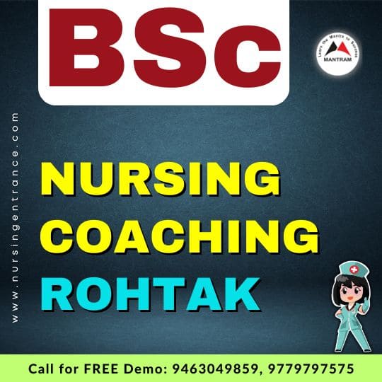 BSc Nursing Coaching Rohtak