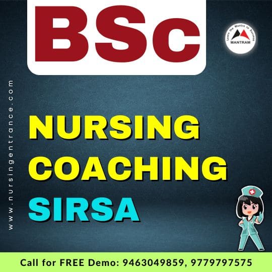 BSc Nursing Coaching Sirsa