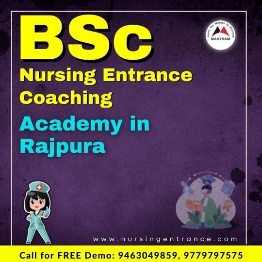 BSc Nursing Entrance Coaching Academy in Rajpura