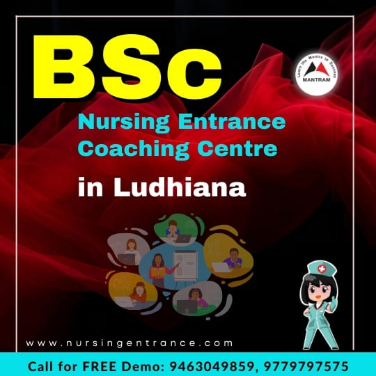 BSc Nursing Entrance Coaching Centre in Ludhiana