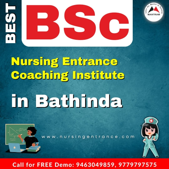 Best BSc Nursing Entrance Coaching Institute in Jalandhar