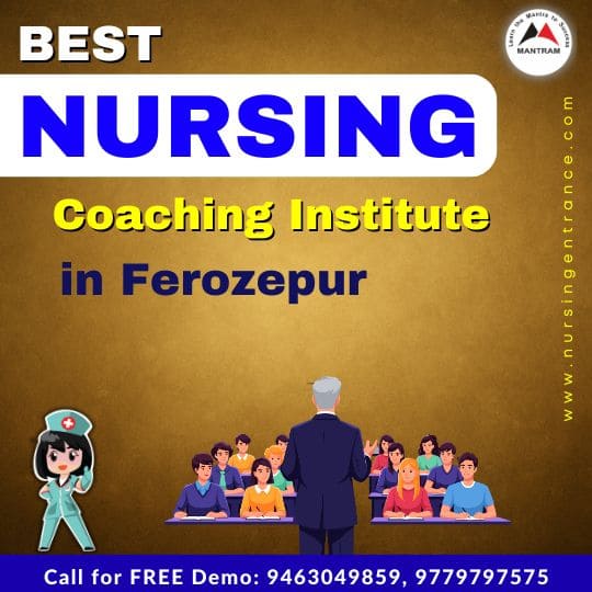Best Nursing Coaching Institute in Ferozepur
