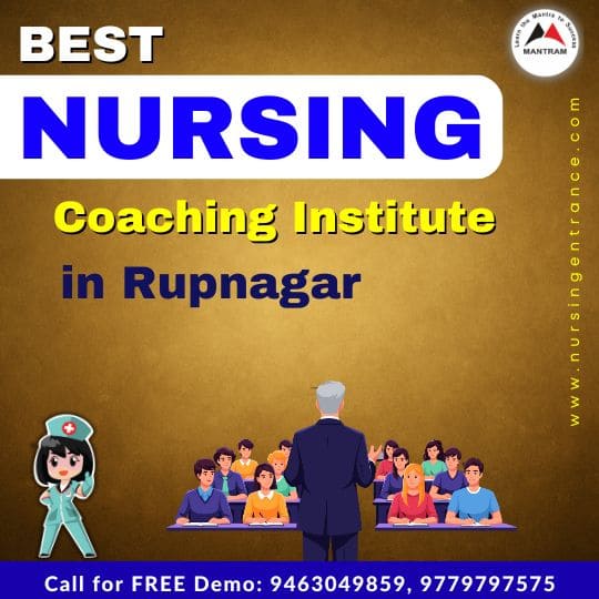 Best Nursing Coaching Institute in Rupnagar