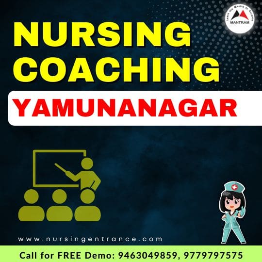 Nursing Coaching Yamunanagar