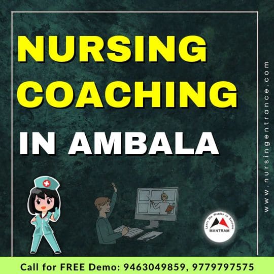 Nursing Coaching in Ambala