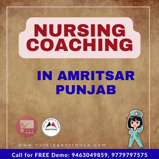 Nursing Coaching in Amritsar Punjab