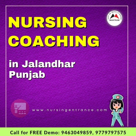 Nursing Coaching in Jalandhar Punjab