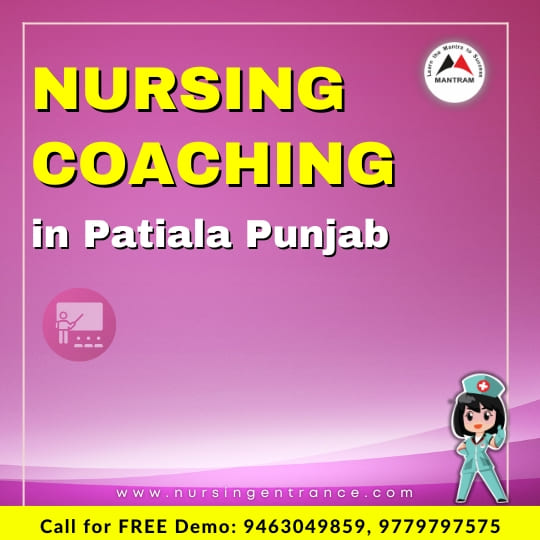 Nursing Coaching in Patiala Punjab