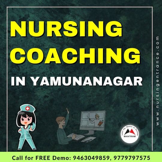 Nursing Coaching in Yamunanagar
