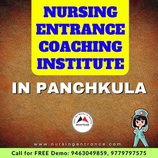 Nursing Entrance Coaching Institute in Panchkula