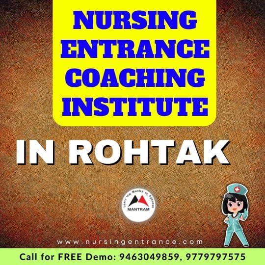 Nursing Entrance Coaching Institute in Rohtak