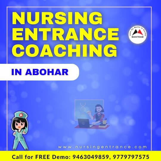 Nursing Entrance Coaching in Abohar