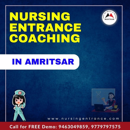Nursing Entrance Coaching in Amritsar