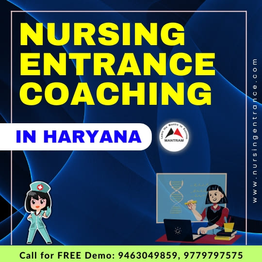 Nursing Entrance Coaching in Haryana