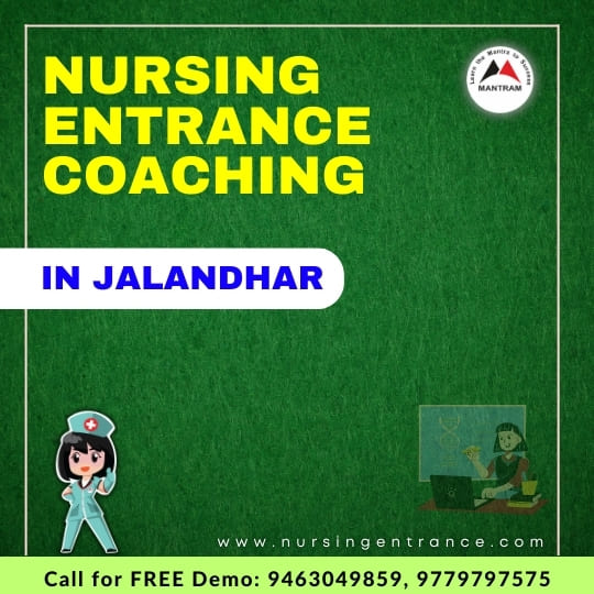 Nursing Entrance Coaching in Jalandhar