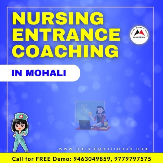 Nursing Entrance Coaching in Mohali