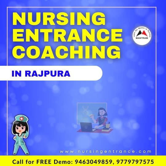 Nursing Entrance Coaching in Rajpura