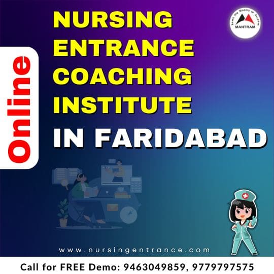 Online Nursing Entrance Coaching Institute in Faridabad