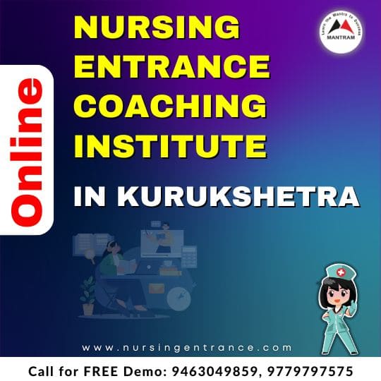 Online Nursing Entrance Coaching Institute in Kurukshetra