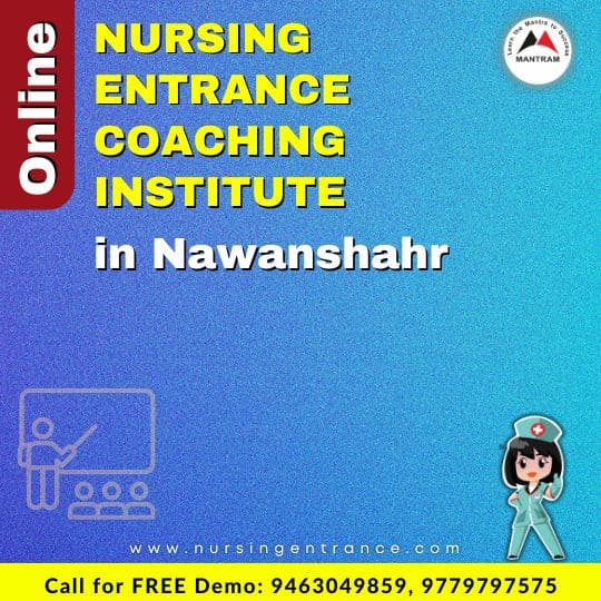 Online Nursing Entrance Coaching Institute in Nawanshahr