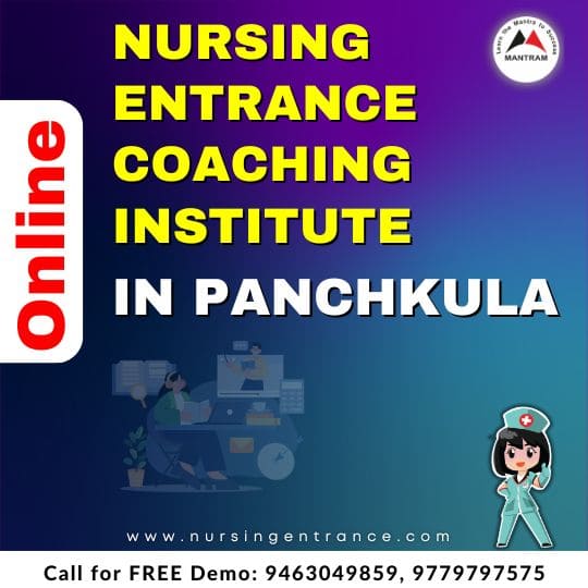 Online Nursing Entrance Coaching Institute in Panchkula