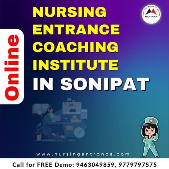 Online Nursing Entrance Coaching Institute in Sonipat